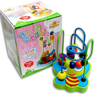 儿童益智玩具 迷你动物串珠轨道迷宫小绕珠——培养孩子思维与动手能力